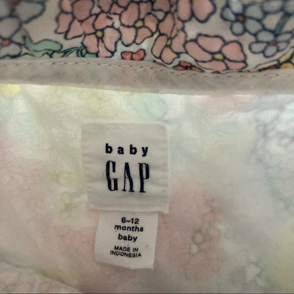 Gap Baby Girl 6-12 Months Floral Dress